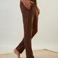 Sleepz Men Brown Regular Fit Solid Trackpant