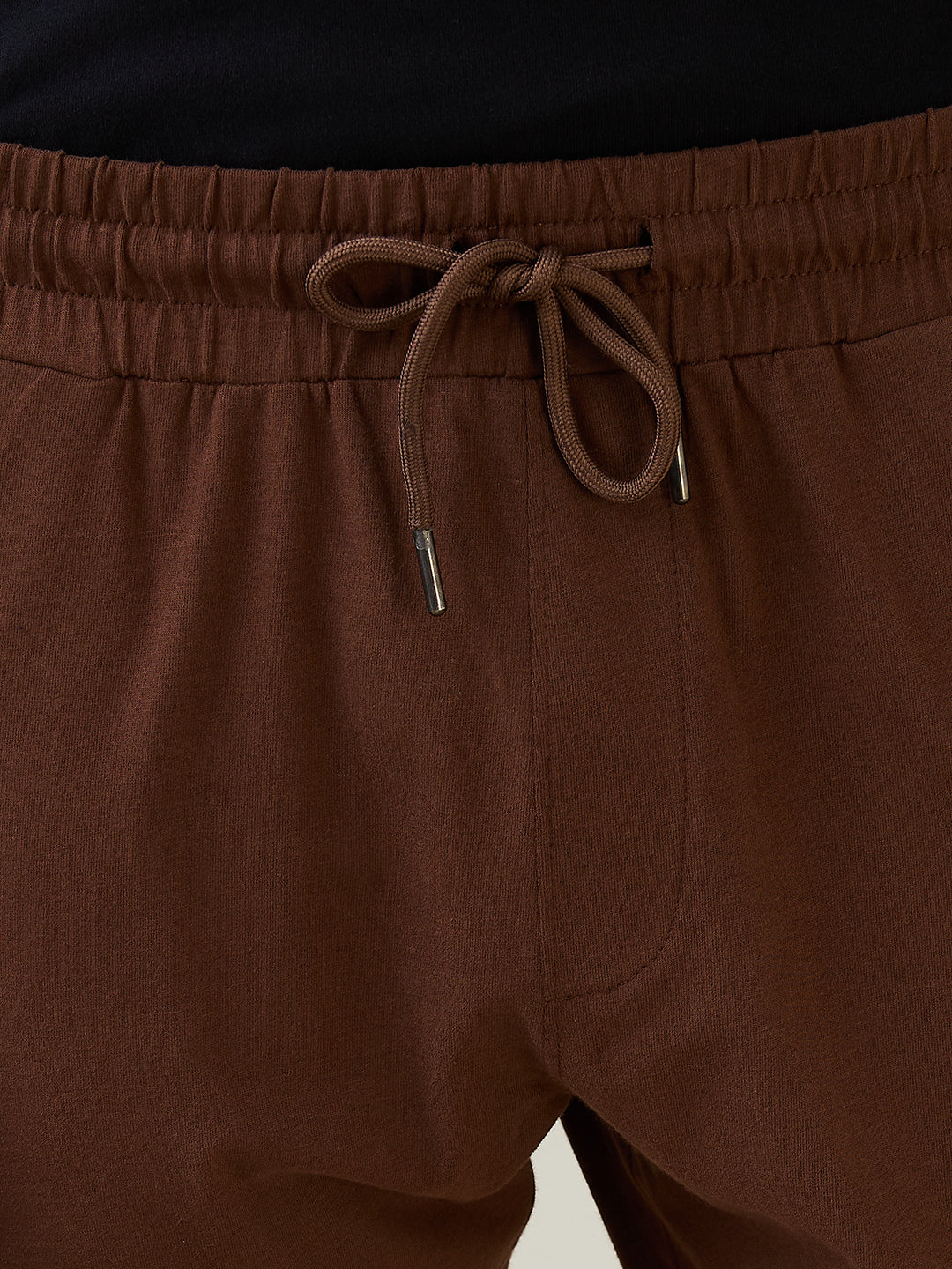 Sleepz Men Brown Regular Fit Solid Trackpant
