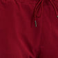 Sleepz Men Red Solid Regular Fit Cotton Trackpant