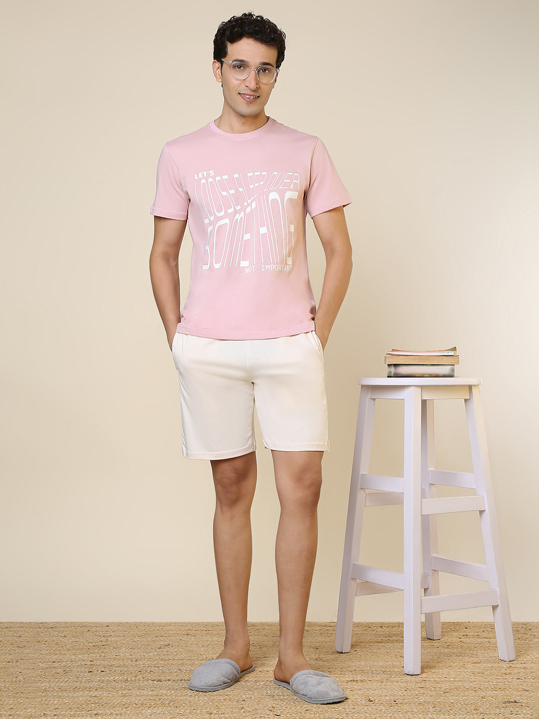 Sleepz Men Multi-Colour Printed Cotton Garment Kit