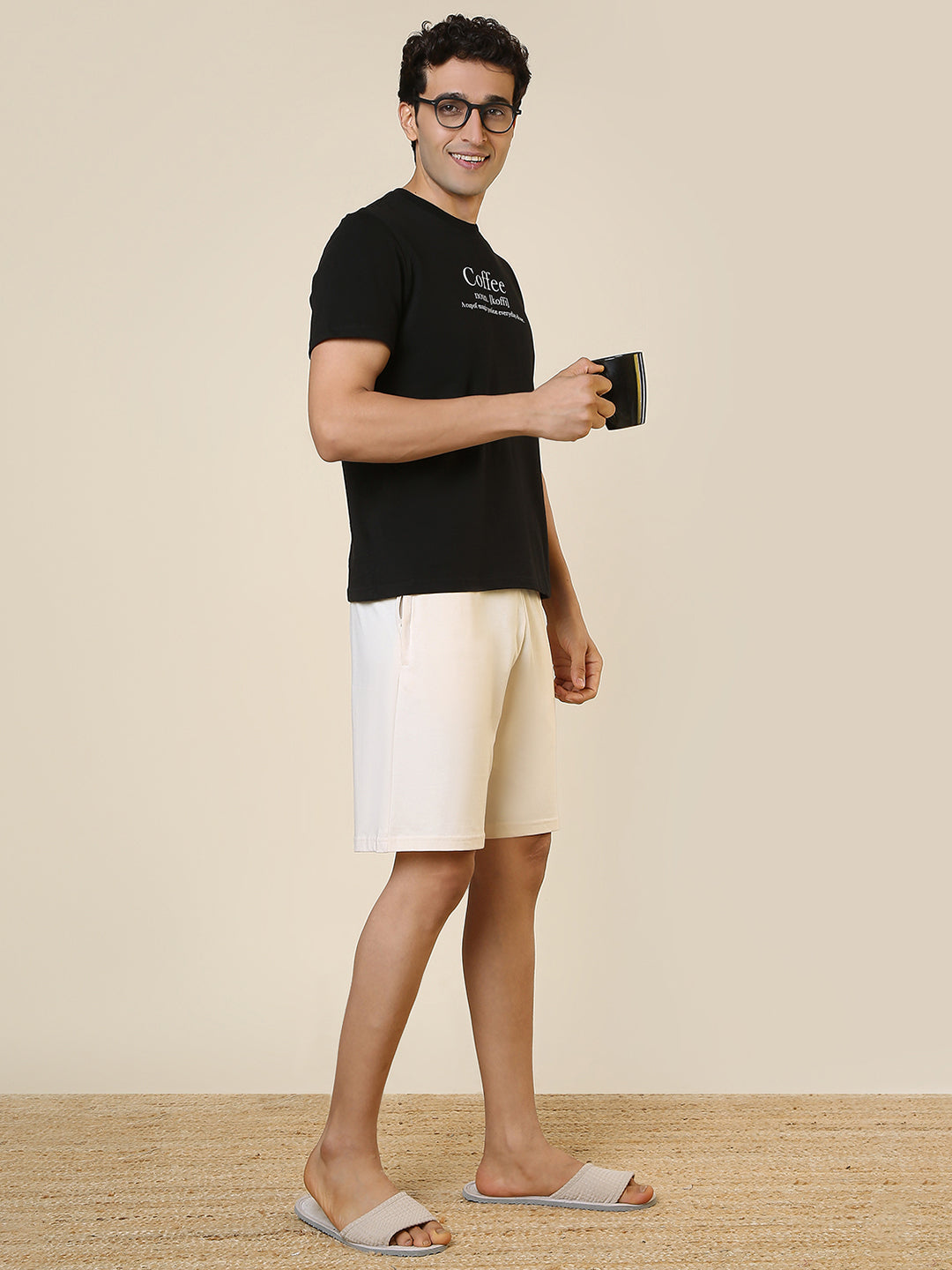Sleepz Men Multi-Colour Printed Cotton Garment Kit