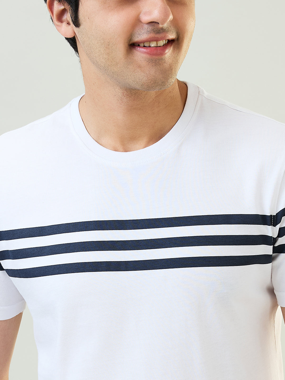 Sleepz Men Blue Solid  Cotton T-shirt with Short