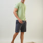 Sleepz Men Green Solid Garment Kit