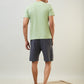 Sleepz Men Green Solid Garment Kit