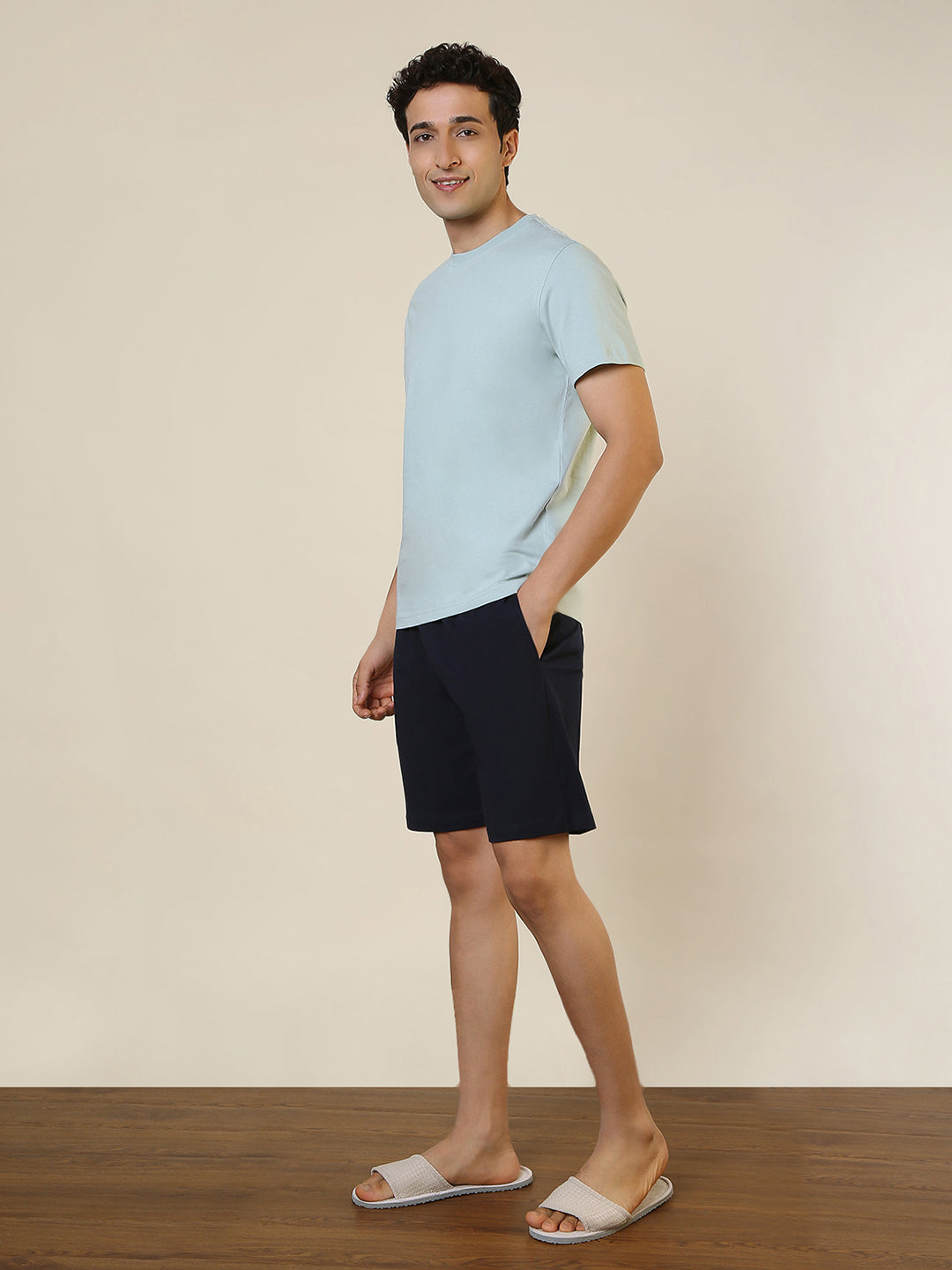 Sleepz Men Multi-Colour Solid Cotton Garment Kit