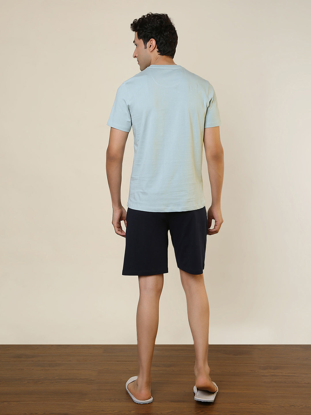 Sleepz Men Multi-Colour Solid Cotton Garment Kit