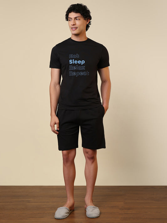 Sleepz Men Multi-Colour Solid Cotton Garment Kit