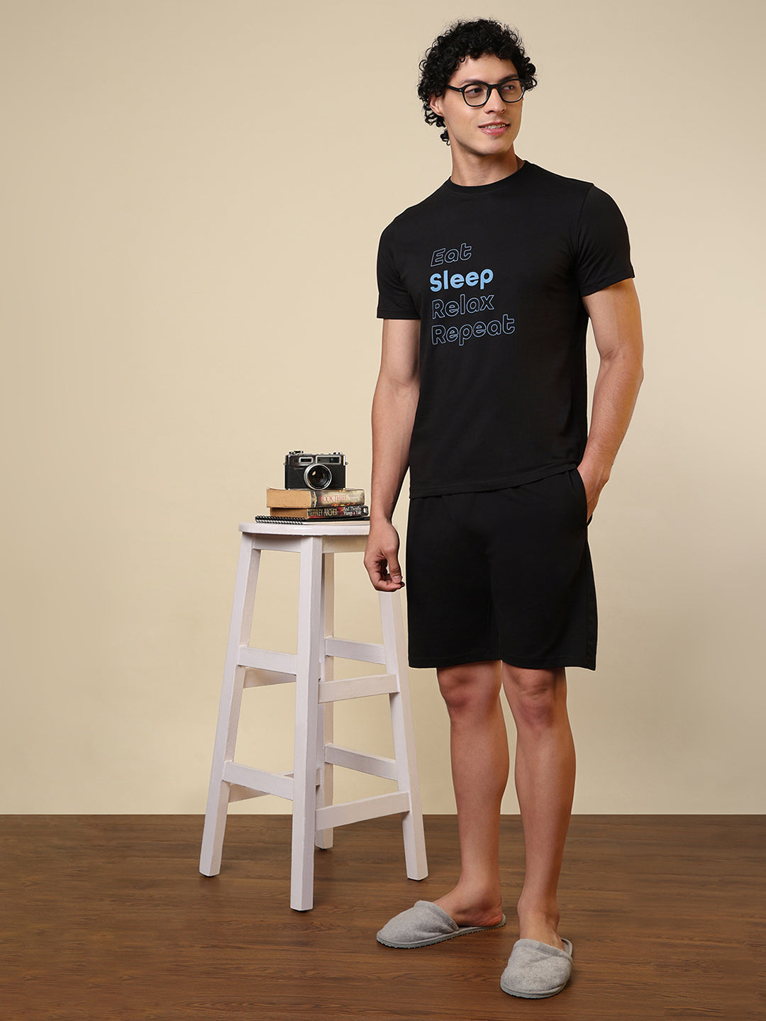 Sleepz Men Multicolour Solid Garment Kit