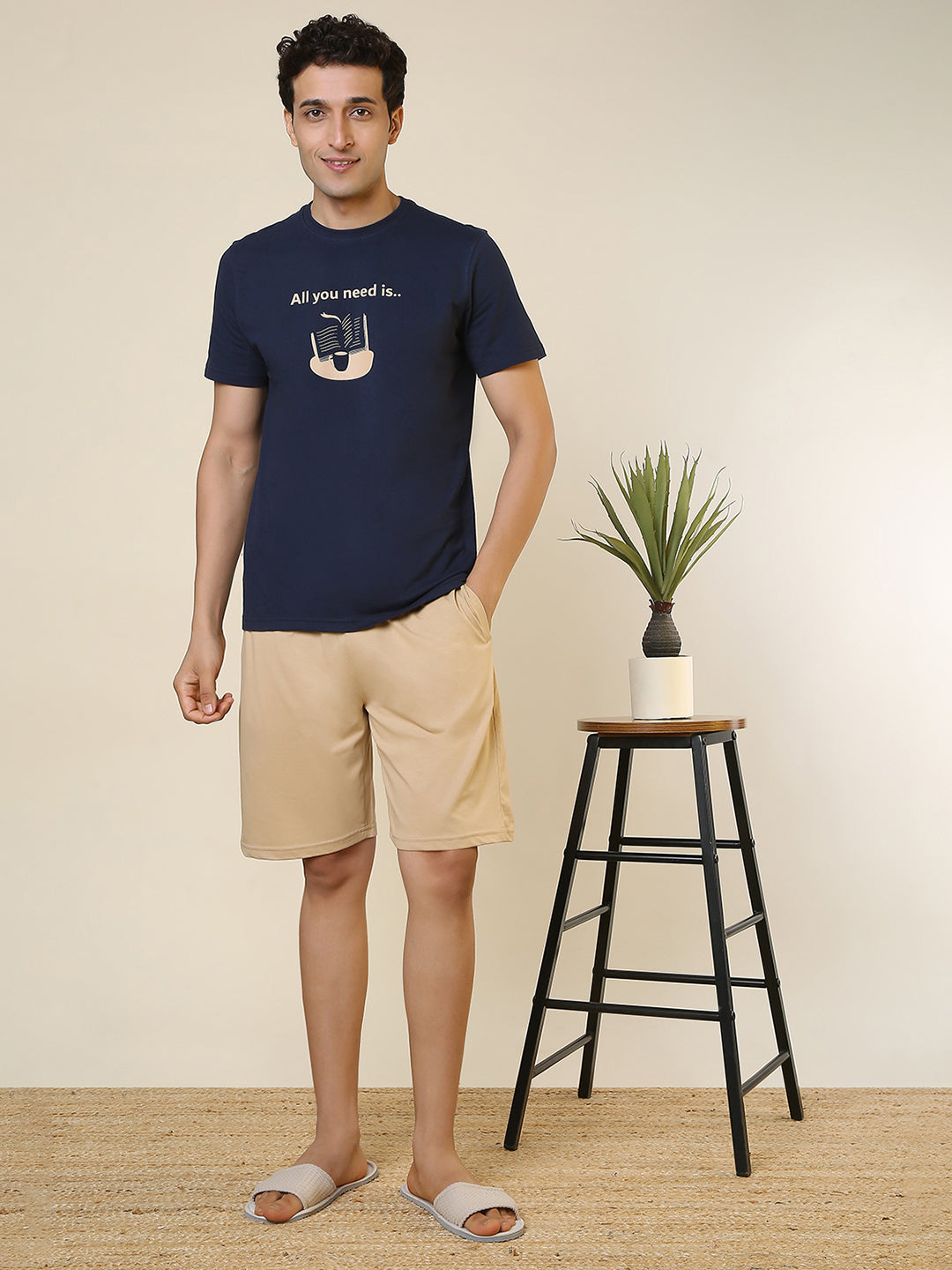 Sleepz Men Multicolour Solid Garment Kit