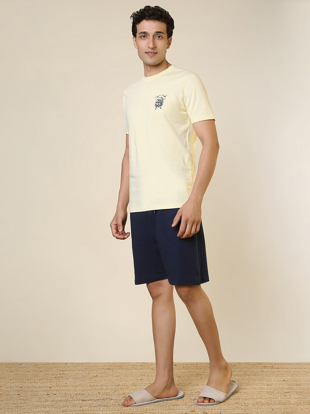 Sleepz Men Multi-Colour Solid Cotton Garment Kit
