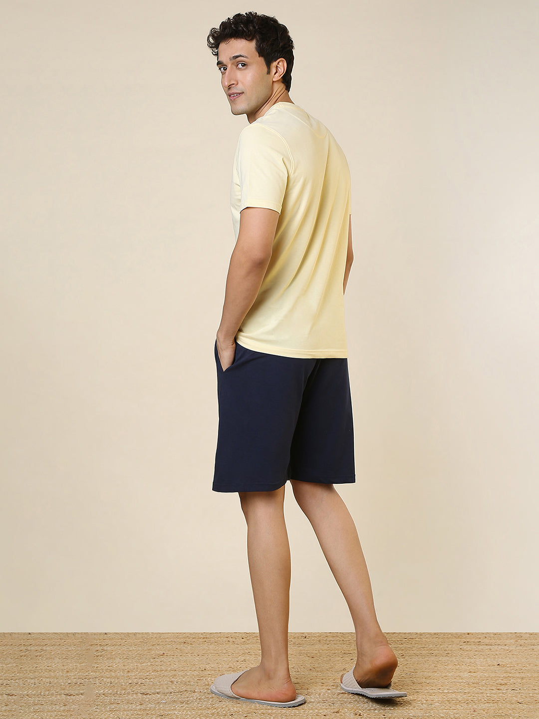 Sleepz Men Multi-Colour Solid Cotton Garment Kit