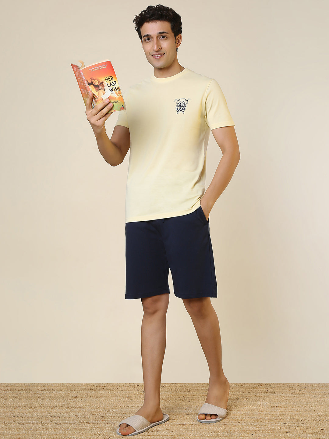 Sleepz Men Multi-Colour Solid Cotton Garment Kit