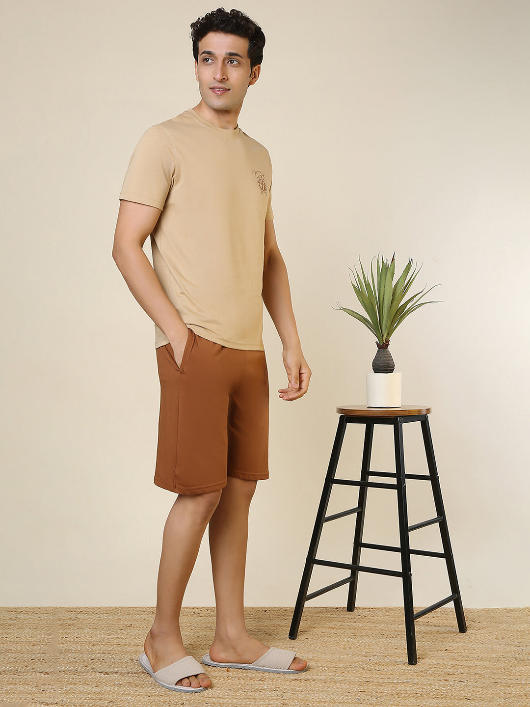 Sleepz Men Multicolour Solid Garment Kit