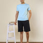 Sleepz Men Multi-Colour Solid Cotton Garment Kit