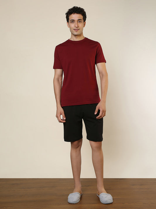 Sleepz Men Multi-Colour Solid Cotton Garment Kit