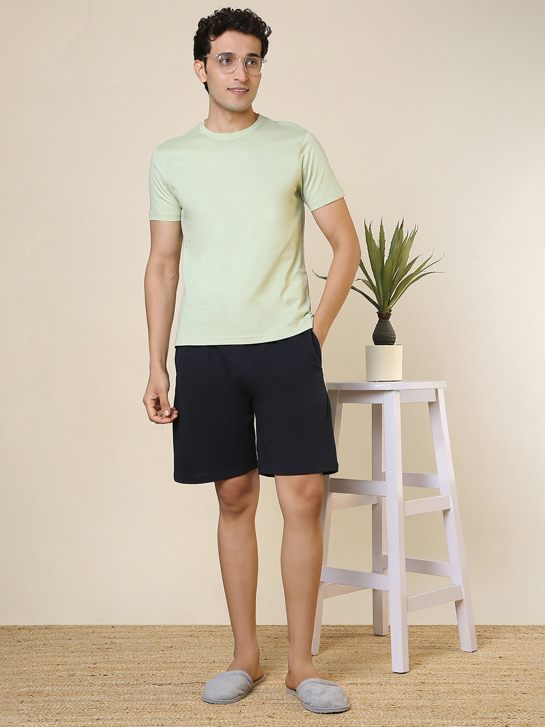 Sleepz Men Multicolour Solid Garment Kit