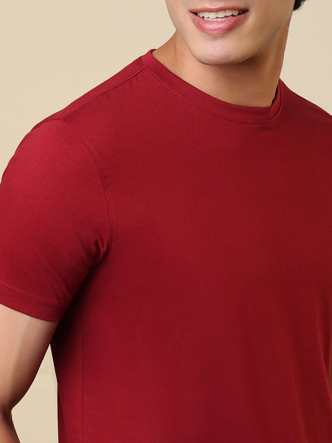 Sleepz Men Red Solid Cotton Garment Kit