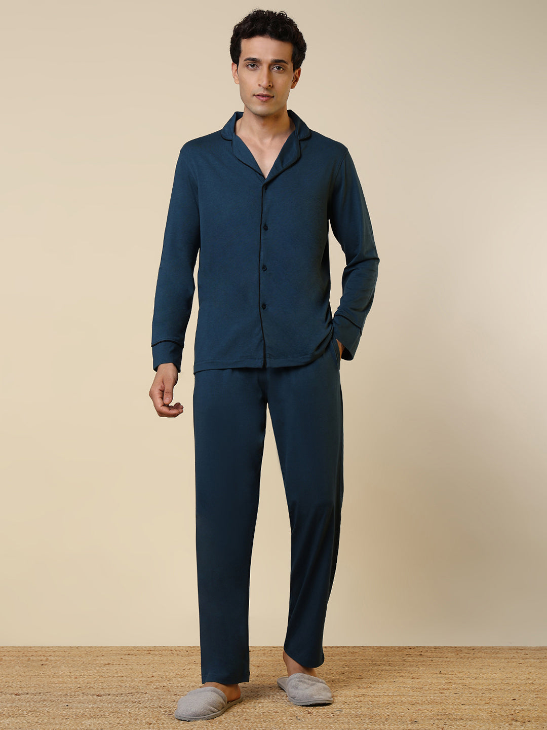 Sleepz Men Multicolour Solid Garment Kit