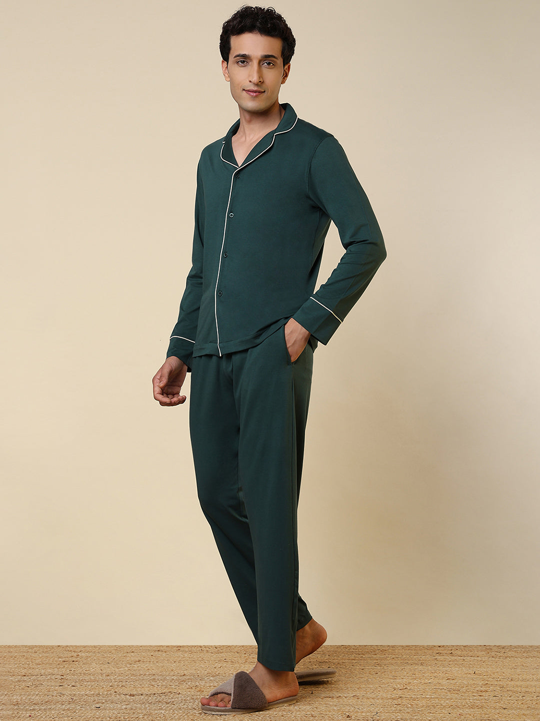Sleepz Men Multicolour Solid Garment Kit