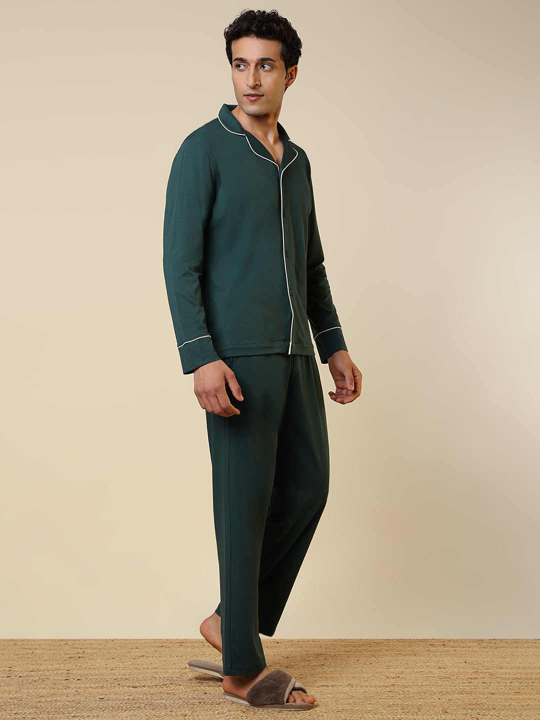 Sleepz Men Multicolour Solid Garment Kit