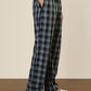 Sleepz Men Black Checks Regular Fit Cotton Pyjama