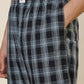 Sleepz Men Black Checks Regular Fit Cotton Pyjama