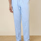 Sleepz Men Blue Regular Fit Printed Pyjama