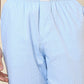 Sleepz Men Blue Regular Fit Printed Pyjama