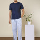 Sleepz Men Blue Regular Fit Printed Pyjama