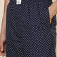Sleepz Men Blue Printed Regular Fit Cotton Pyjama