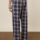 Sleepz Men Blue Regular Fit Checks Pyjama