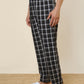Sleepz Men Black Checks Regular Fit Cotton Pyjama