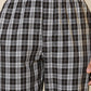 Sleepz Men Brown Regular Fit Checks Pyjama