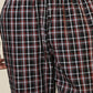 Sleepz Men Black Checks Regular Fit Cotton Pyjama
