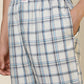 Sleepz Men Brown Regular Fit Checks Pyjama