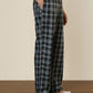 Sleepz Men Green Regular Fit Checks Pyjama