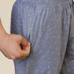 Sleepz Men Grey Regular Fit Printed Pyjama