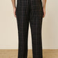 Sleepz Men Black Regular Fit Checks Pyjama