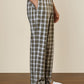 Sleepz Men Green Regular Fit Checks Pyjama