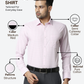Park Avenue Men Pink Slim Fit Structure Formal Shirt
