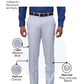 Park Avenue Men Blue Smart Fit Checks Trouser