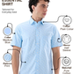 Colorplus Men Blue Regular Fit Printed Casual Shirt