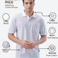 Colorplus Men White Regular Fit Printed Polo Neck Collar T-Shirt