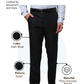 Park Avenue Men Blue Smart Fit Solid Trouser