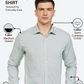 Park Avenue Men Green Slim Fit Checks Formal Shirt