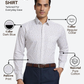 Raymond Men Blue Slim Fit Printed Casual Shirt