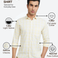 Park Avenue Men Yellow Slim Fit Checks Casual Shirt