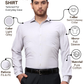 Park Avenue Men Grey Slim Fit Fil-A-Fil Formal Shirt