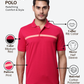 Park Avenue Men Red Slim Fit Printed Round Neck Collar T-Shirt