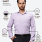 Park Avenue Men Violet Slim Fit Checks Casual Shirt